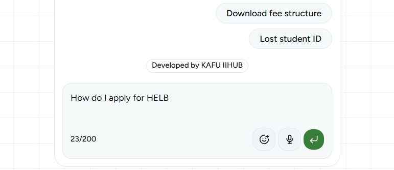 Person typing a question on a laptop